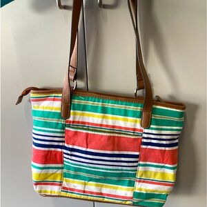 Croft & Barrow multi color zip purse